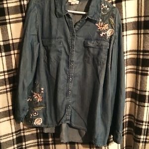 Style & co long sleeve shirt